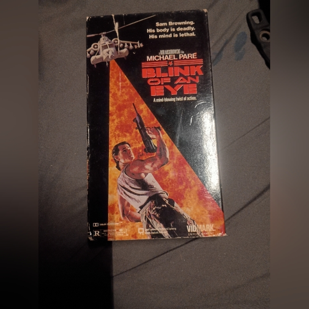 Blink of an Eye – Michael Paré – Vintage Action/Sci‑Fi VHS